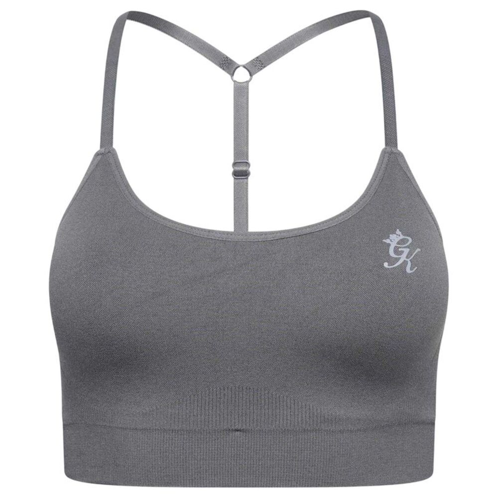 Gym King Womens/Ladies Seamless Sports Bra / Green Smoke